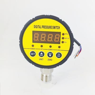 China 80mm Diameter Digital Pressure Switches Alarm Pump Control Switch for sale