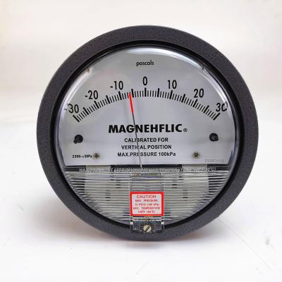 China Portable Magnehelic Differential Pressure Gauge -30 To 30 Pa for sale