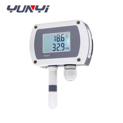 China Sensor branco do transdutor de pressão do ar, sensor do transmissor da umidade da temperatura 1%FS à venda