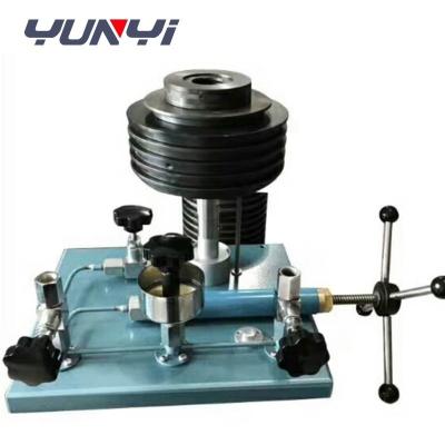 China Piston Calibrate Pressure Gauge Dead Weight Tester With Digital Lcd for sale