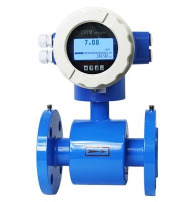 China Intelligent Digital Water Liquid Magnetic Flowmeter DN6 4.0MPa for sale