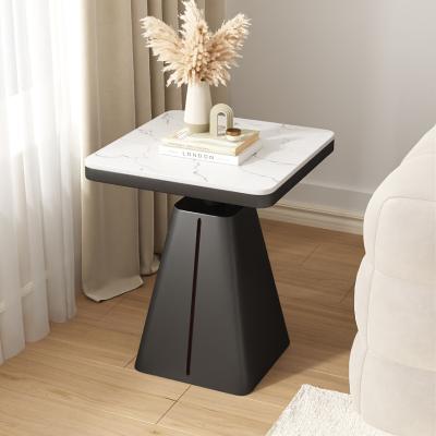 China Square Marble End Table With Smooth Surface NO Storage for sale