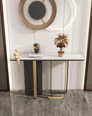 Китай Hotel Marble Minimalist Square Entrance Console Table Modern Style продается