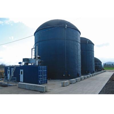 China Glass Fused To Steel Anaerobic Reactor For Farm Waste / Palm Oil Waste for sale