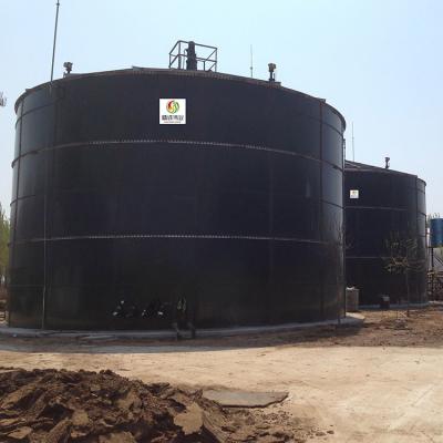 China Planta comercial granular ampliada del biogás del tratamiento de aguas residuales de la cama EGSB del barro en venta