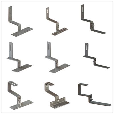 China 88m/S Aluminum Tile Roof Solar Mounting Brackets Sus304 Panel for sale