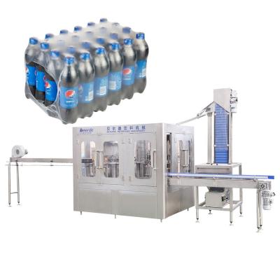 China 1.9KW 3.5kw Soda Bottle Filling Machine for Carbonated Drink Packaging Line for sale