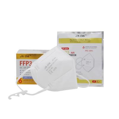 China Partícula FFP3 não tecida de BFE 95% que filtra a meia máscara 5 camadas à venda