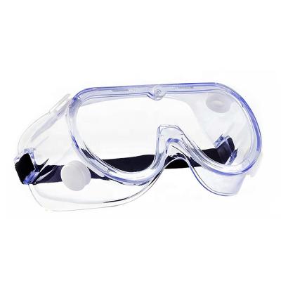 China PVC+PC Medical Protective Safety Goggles Prevent Dust Droplets Germ for sale
