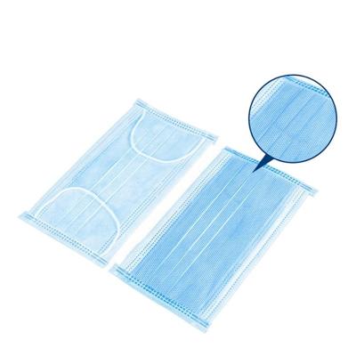 China EN14683 Disposable Medical Type IIR Bfe99 3 Ply Face Mask for sale
