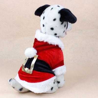 China Pet XMAS Christmas dog clothes XS S M L santa outfits for medium dogs for sale
