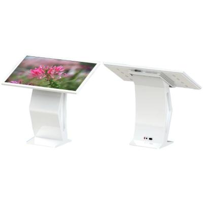 China 55 inch Touch Screen Monitor Kiosk Stand Android System Interactive Computer Display for sale