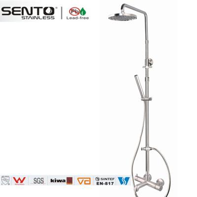 China Quality hotel bathroom thermostatic shower faucet set for sale
