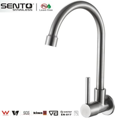 China SENTO GOOD QUALITY wall mounted kitchen faucet for sale