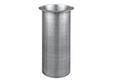 China Round design Stainless steel brush finished mini desktop bathroom trash can/table dustbin/ waste bin without cover for sale