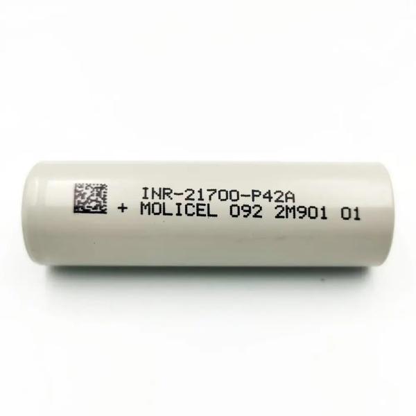 Quality Drone Battery Cells Molicel P42A INR21700 4200mAh 3.7V Drone Lithium Ion Rechargeable Battery Cell for sale