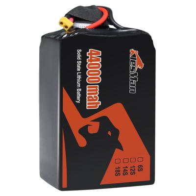 China 44000mah 6S 10C lipo battery for Drone UAV high quality lithium polymer battery for sale