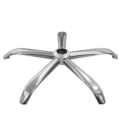 China Electroplated Office Swivel Chair Base Five Star Foot Dia 700 640 600 560 520mm for sale