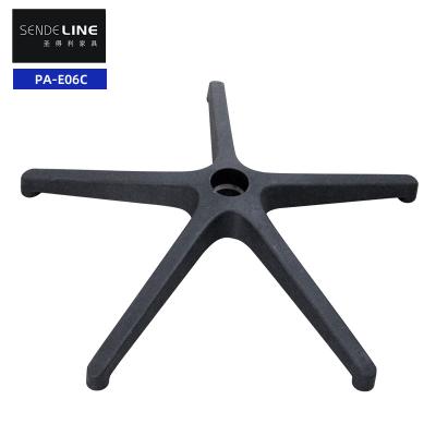 China Five Claw Office Chair Swivel Base With Lumbar Support Nylon Five Star Foot for sale