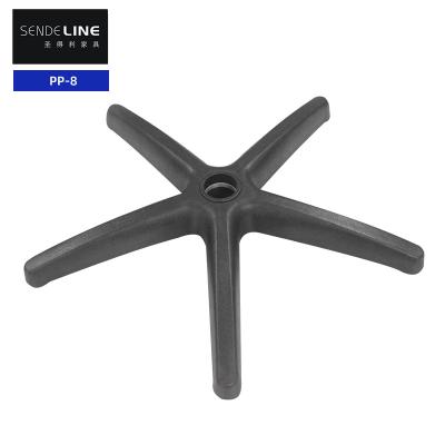 China Nylon Smooth Swivel Chair Replacement Legs Office Revolving Chair Metal Base for sale