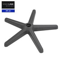 Quality Adjustable Office Chair Swivel Base Nylon Plastic Five Star Chair Base Without for sale