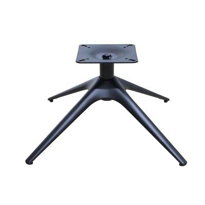 China Improve Your Posture And Health With Ergonomic Adjustable Aluminium Alloy Office Chair Metal Base In Black for sale