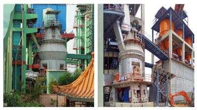 China 1-45 t/h Vertical Bentonite Grinding Mill Equipment 55kw-710kw for sale