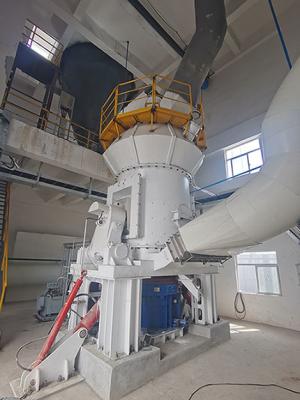 China Ultrafine Vertical Raw Coal Mill In Cement Plant For Bauxite Quartz Barite Powder Production Line for sale