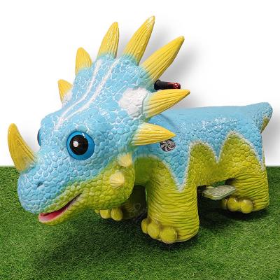 China Cartoon Stegodon Rideable Dinosaur Toys Dinosaur Electric Ride On for sale