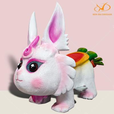 China Playground Electric Animal Ride On Toy 80CM Animatronic Scooter For Kids for sale