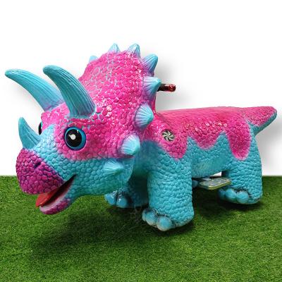 China Cartoon Dino Ride On Kids Electric Motorized Dinosaur Ride On Toy for sale