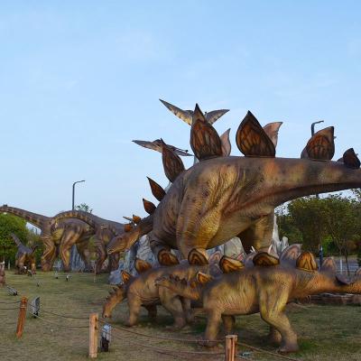 China Modelos realísticos Animatronic do dinossauro do parque de All Ages Jurassic do modelo de Trex à venda