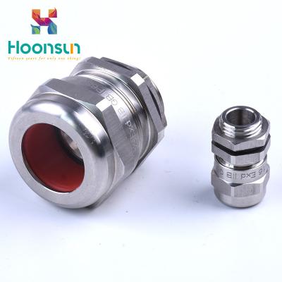 China Oil Resistant Fire Proof Cable Glands Passivation Surface For Armored Gland for sale