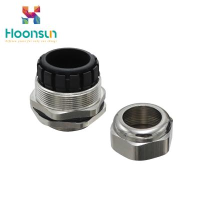 China Strengthened Type Waterproof Cable Connector Electroplating Surface For Electrical Box for sale