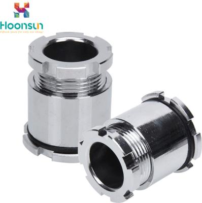 China Chrome Plating JIS10 Marine Cable Gland With Nickel Plated Hoop for sale