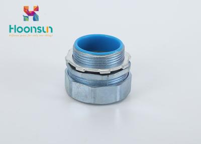 China Hexagonal Zinc Alloy Waterproof Pipe Connector DPJ Series For Flexible Conduit for sale