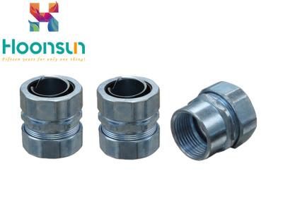 China Zinc Alloly Male Thread Flexible Metal Conduit Fittings Electrical Conduit Connector for sale