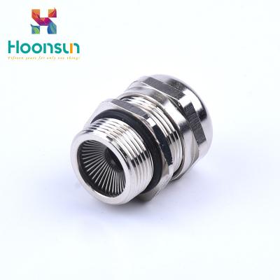 China Brass PA Claw EMC Power Cable Gland 25mm Thread NPT1/4 for sale