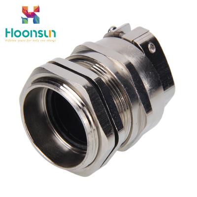 China M12 - M72 Double Lock Type Stainless Steel Cable Gland SS304/ SS316L For Prevention for sale