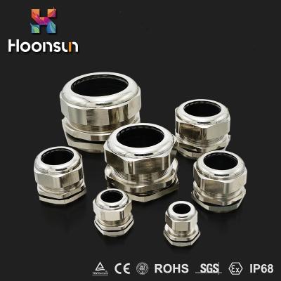 China 25MM Shielding Spring Solar Energy EMC Cable Gland IP68 Thread for sale