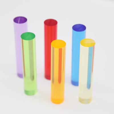 China High Glossy PS PMMA Clear Acrylic Bar Polypropylene Solid Acrylic Rod for sale