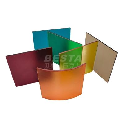 China Customized Decorative Plexiglass Wall Panels For Restaurant Partitions Walls for sale