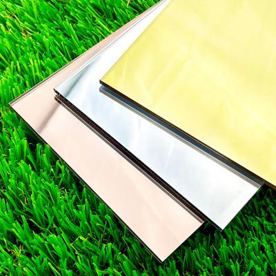 China Modern Double Sided Acrylic Mirror Sheet 2mm-120mm Heat Resistance for sale