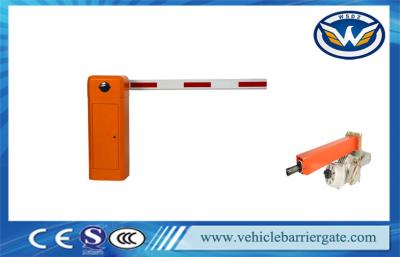 China Electric Vehicle LED Light Rubber Automatic Parking Lot Barrier Gates With Arm Auto Reverse for sale