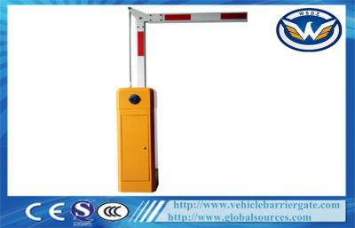 China Access Road Barrier Gate Toll Station Intelligent Barrier Orange for sale