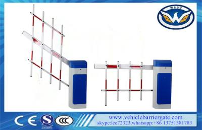 China Access Road Car Park Barriers , Vehicle Barrier Gates With Led Signal Lights for sale