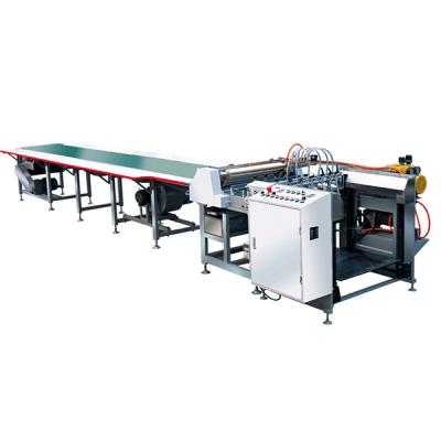 China High Efficiency Automatic Gluing Machine For Rigid Box / Set Up Box / Cover Making for sale