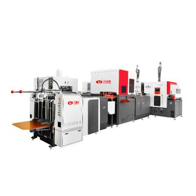 China LY-HB3000CQ Fully-Automatic Rigid Box Making Machine Speed 50 pcs/min mobile phone boxes, gift boxes, cosmetic boxes, for sale