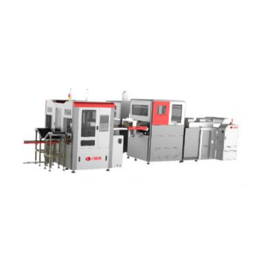 China LY-HB2500CK humanizó la máquina rígida de la fabricación de cajas, fabricación de cajas de alta velocidad inteligente de la cartulina en venta