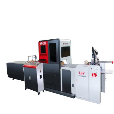 China LY-485C Visual positioning machine for case making and luxury box making for sale